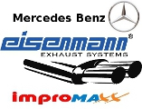 Eisenmann Sportuitlaten voor Mercedes